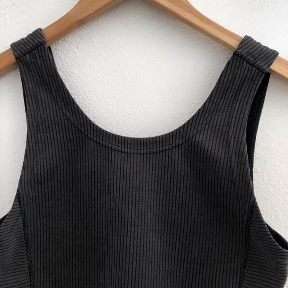 LULULEMON Ribbed Softstreme Cropped Tank Top Size 6 - Picture 6 of 12